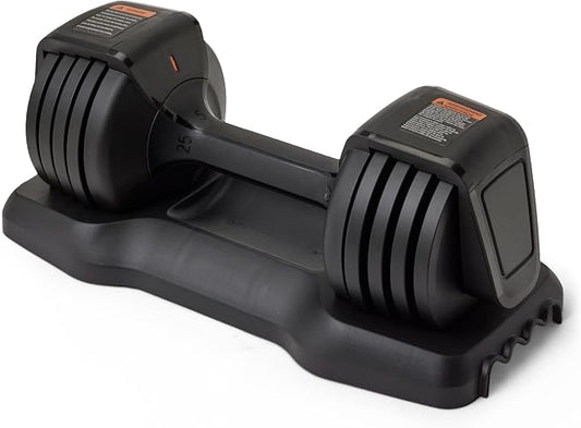 Amazon Basics Adjustable Dumbbell, 25 lb