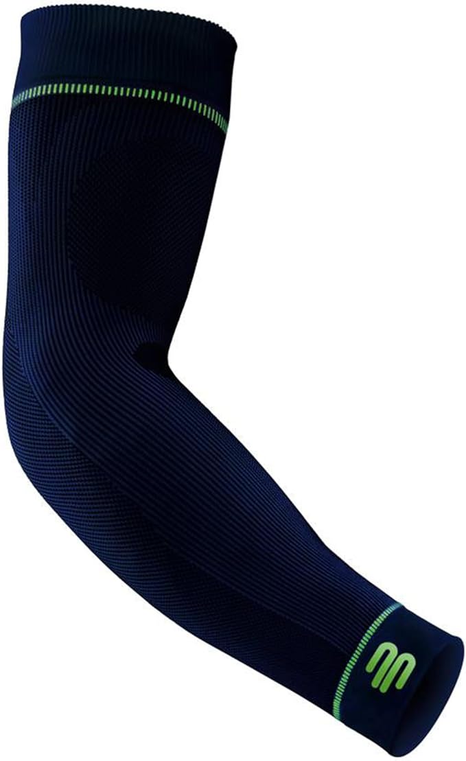 Bauerfeind Sports Compression Arm Sleeves - Gradient Compression Improves Oxygen/Blood Circulation - 1 Pair