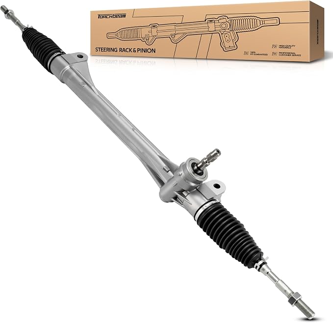 Torchbeam Power Steering Rack & Pinion Assembly Fit for 2013-2018 RAV4 Adventure/Limited/Platinum/SE, 2015-2017 NX200t, 2015-2021 NX300h, Hydraulic System Steering, Replaces OEM 24-26012