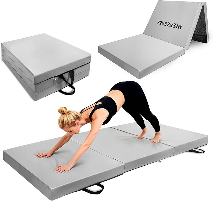 3 Inch Thick Yoga Mat 72 * 32 * 3 inch Extra Thick Exercise Mats Non-Slip Workout Mat for Pilates, Fitness, Gym, Stretching