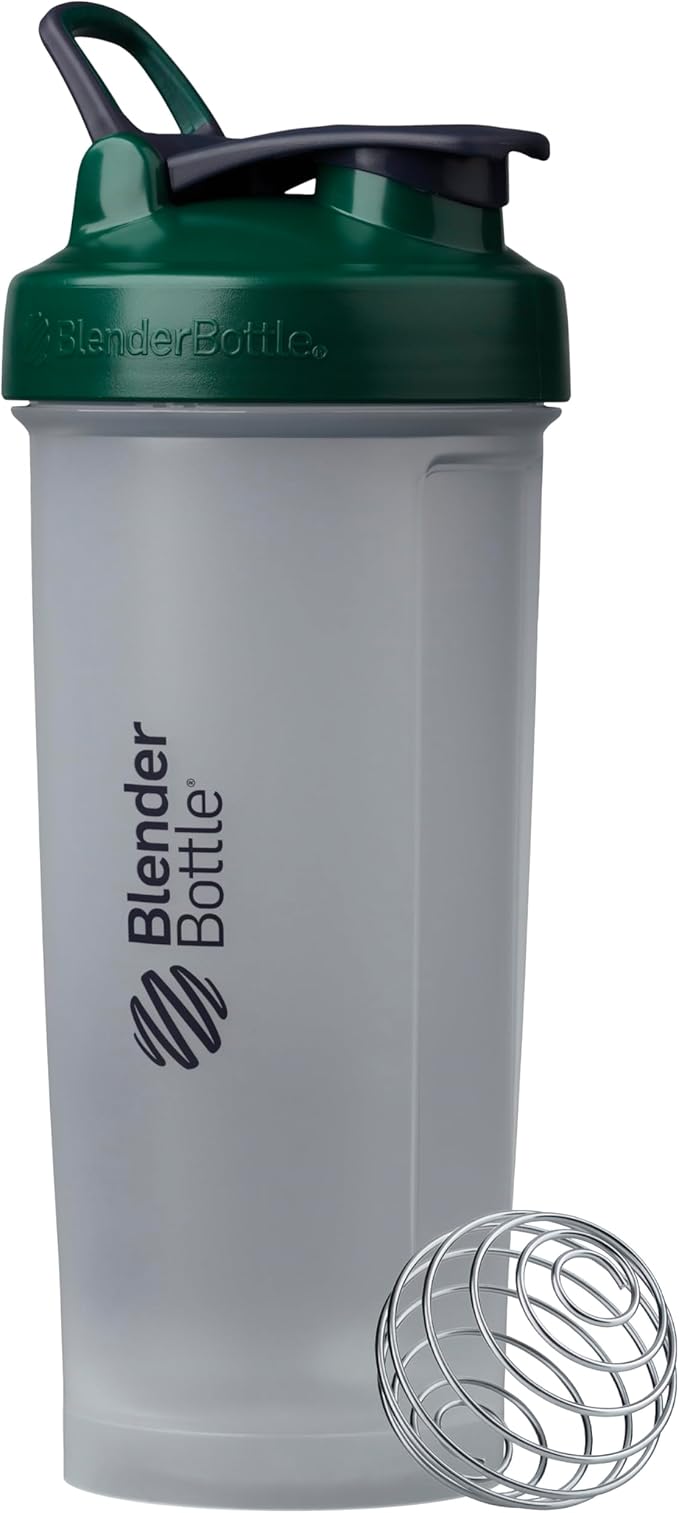 BlenderBottle Classic V2 Plastic Shaker Bottle 45 oz Green