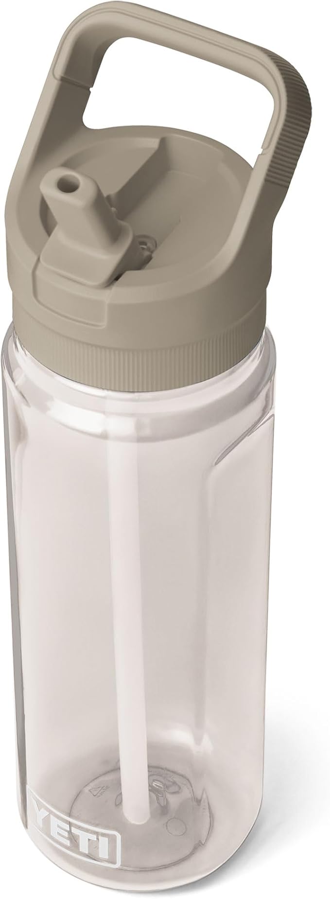 YETI Yonder 750 ml/25 oz Water Bottle with Yonder Straw Cap, Cape Taupe