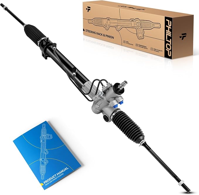 PHILTOP Power Steering Rack & Pinion Assembly for 1999 2000 2001 2002 2003 RX300, Hydraulic Power Steering, OEM Replacement 26-2611