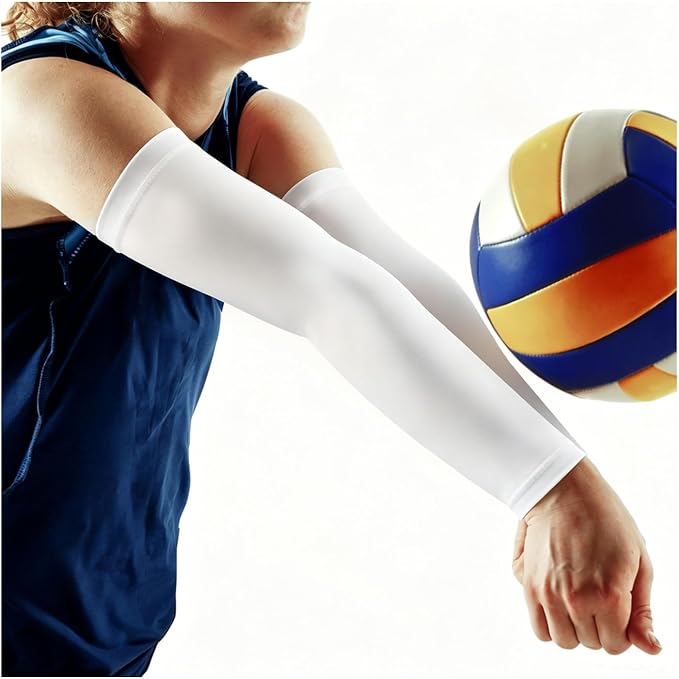 Volleyball Arm Sleeves youth girls - 3XS-XL Compression Volleyball Arm Sleeves for women teen girls kids