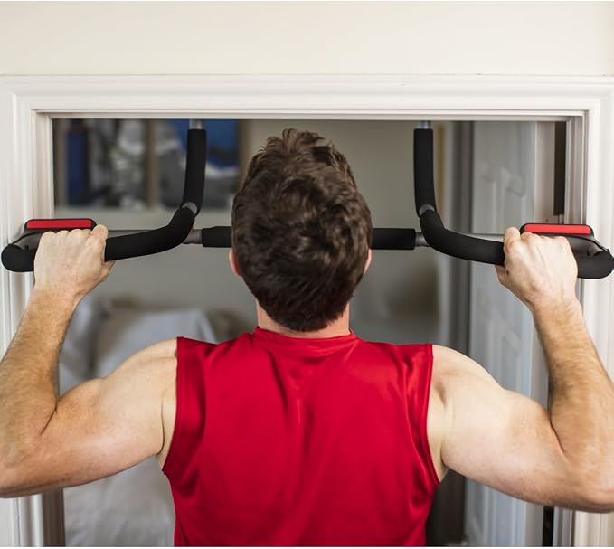 Perfect Fitness Multi-Gym Doorway Pull Up Bar and Portable Gym System