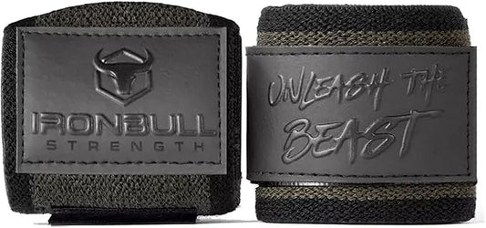 Powerlifting Wrist Wraps for Weightlifting & Bench Press - IPF Approved Heavy Duty Wrist Straps for Powerlifting, Bodybuilding & Strength Training - Competition Grade Support