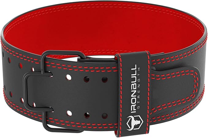 Quick Release Weightlifting Belt PRO - 7mm Fast Lever Lifting Belt - 4-inch Wide Suede Leather Back Support - For Powerlifting, Weight Training, Gym and Fitness
