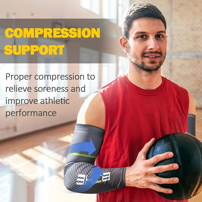 beister Arm Sleeves for Men & Women, UV Protection Cooling Cover and Cyling | Lightweight stretch; sweat-wicking comfort; cycling, volleyball, baseball, driving and gardening; washable tattoo coverage