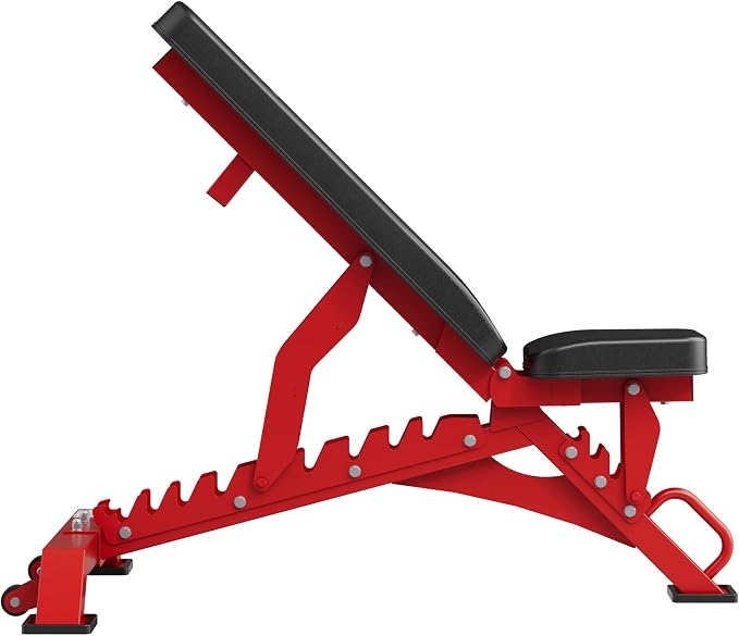 MAJOR FITNESS Weight Bench - 1300LBS Weight Capacity and 36 Adjustable Positions Strength Training Bench for Garage and Home Gym Workouts