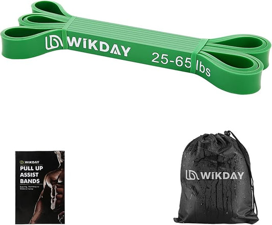 WIKDAY Resistance Bands for Working Out, Exercise Bands, Workout Bands, Pull Up Assistance Bands for Body Stretching Training Physical Therapy Muscle Training for Men & Women