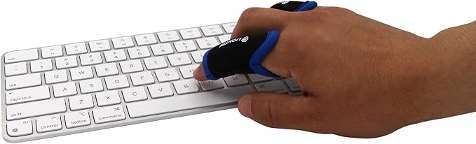 Single Finger Sleeve Pair - Sports Compression Finger Sleeve for BJJ, MMA, Basketball, Weight Lifting, and More
