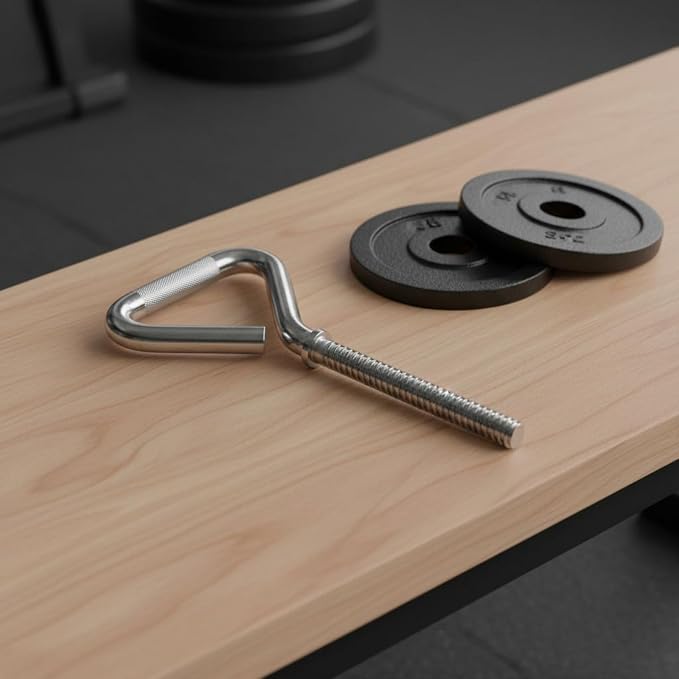 YIJU Kettlebell Handle Adjustable Plate Load Handle Weight Bar Sturdy Metal Frame Compact Strength Tool suitable for home workouts gym training muscle building endurance