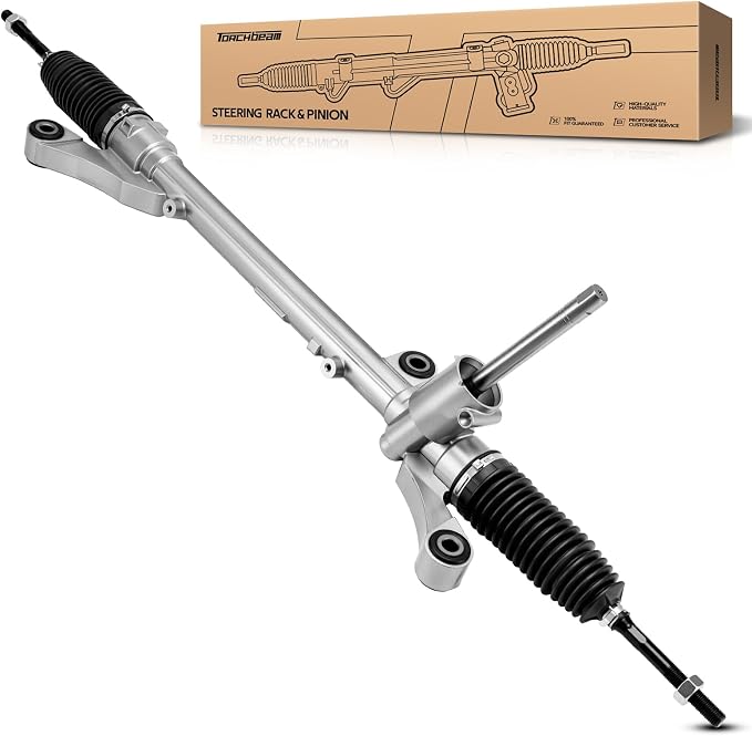 Torchbeam Power Steering Rack & Pinion Assembly Fit for 2011-2013 Mazda 2, Hydraulic System Steering, Replaces OEM 1G-2007