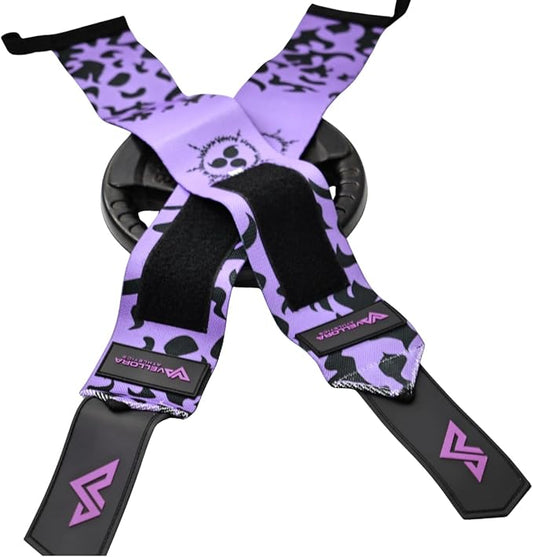 Anime Wrist Wraps Ideal for Weightlifting, Powerlifting, and Crossfit. One Size Fits All. Premium Wrist Support for Gym Workouts
