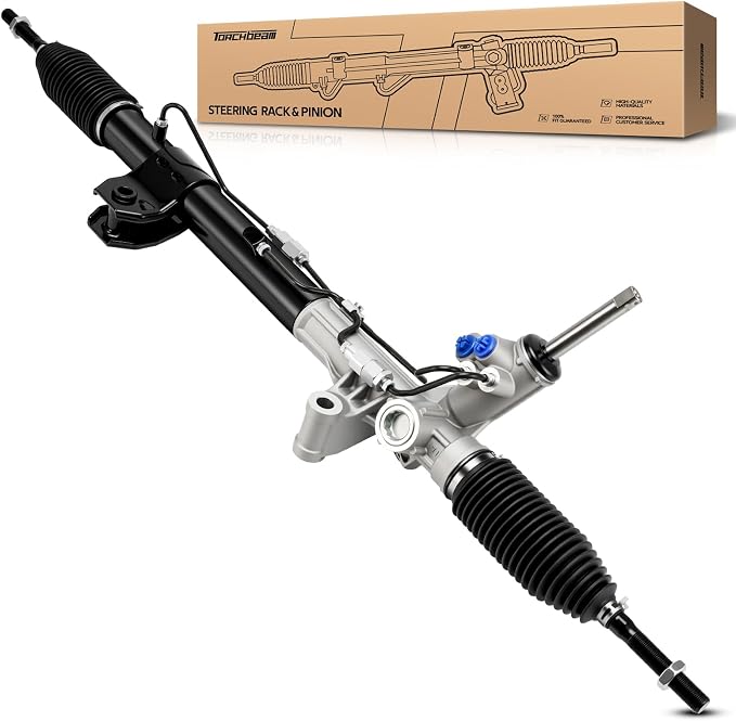 Torchbeam Power Steering Rack & Pinion Assembly Fit for 2012-2015 Grand Cherokee 3.6L RWD, 2011-2015 Durango 3.6L RWD, Hydraulic System Steering, Replaces OEM 22-3091