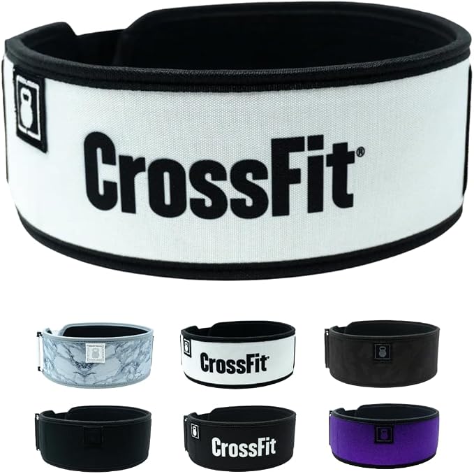 2POOD 4" Weightlifting Belt | CrossFit® Weightlifting Belt | 4-inch Wide and Built for Support, Flexibility, and The Ability to Cross Train Easily