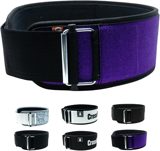 2POOD 4" Weightlifting Belt | CrossFit® Weightlifting Belt | 4-inch Wide and Built for Support, Flexibility, and The Ability to Cross Train Easily