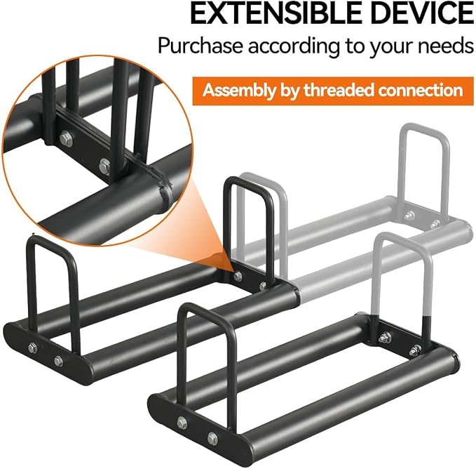 Weight Plate Rack - Modular Olympic Bumper Plate Rack 660 LBS | Heavy-duty welded steel holds up to 660 lbs, anti-pinch wide slots for easy plate changes, modular fit for Olympic bumpers