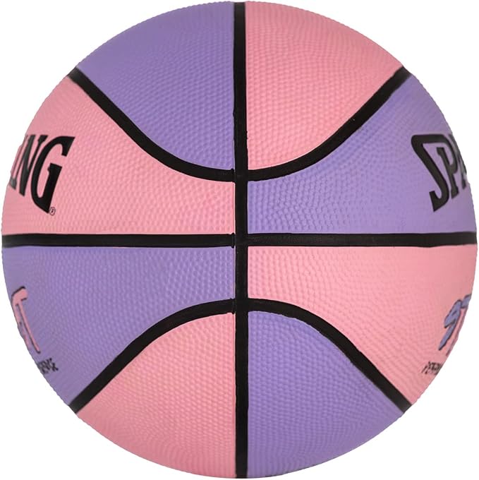 Spalding Outdoor Rubber Basketballs | Performance Rubber Cover Designed for Outdoor Play | Multiple Sizes & Colors