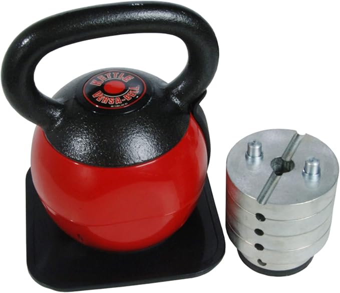 Stamina X Kettle Versa-Bell - 36 lbs Strength Training Kettlebell - Adjustable Kettlebell Weights with Smart Workout App - Kettlebell Weights for Home Workout | 36 lbs Strength Training Kettlebell; Adjustable Kettlebell Weights with Smart Workout App