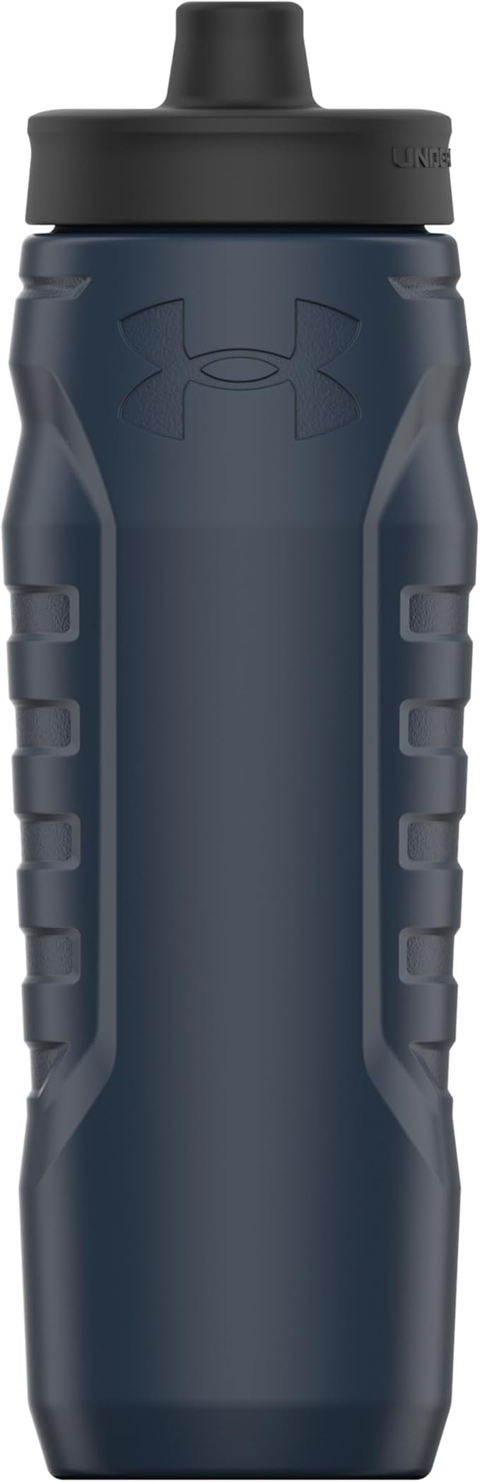 Under Armour Squeeze Water Bottles, 32 oz Water Bottles, Sideline Sports Water Bottle with Quick-Shot Lid, Quick & Easy Hydration, Gym Water Bottles, Squeeze Bottle, 1 32oz Bottle