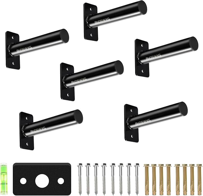 Wall-Mounted Strength Training Plate Storage Rack – Heavy Duty 2” Weight Plate Holder with Foam Padding, Bumper Plate Storage for Home Gym, Garage, and Power Rack.The outer surface of 1-pack and 2-pack products is bright color.4 Pack,6 Pack and 8 Pack ...