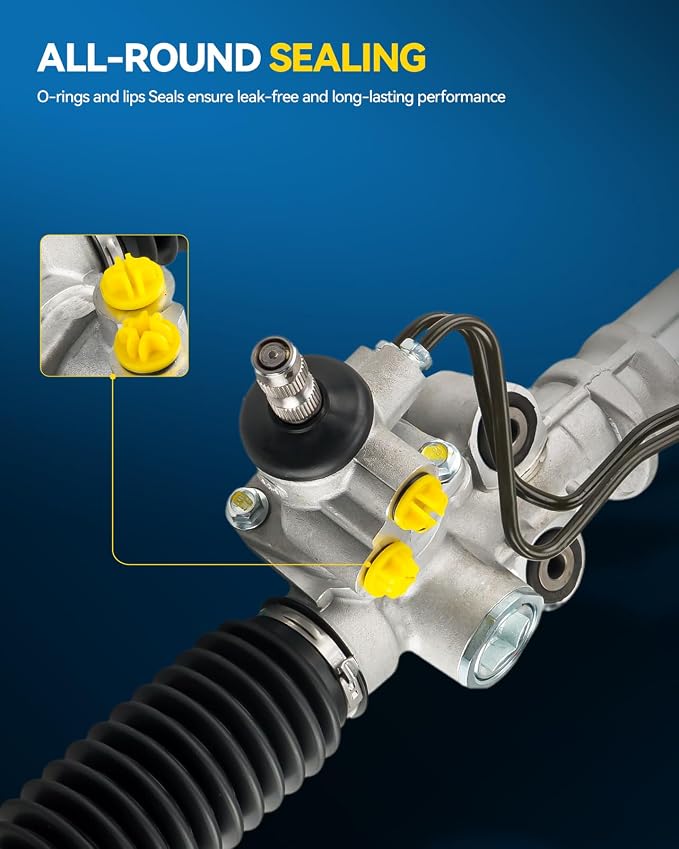 PHILTOP Power Steering Rack & Pinion Assembly for 2001 2002 2003 2004 2005 IS300, Hydraulic Power Steering, OEM Replacement 26-2622
