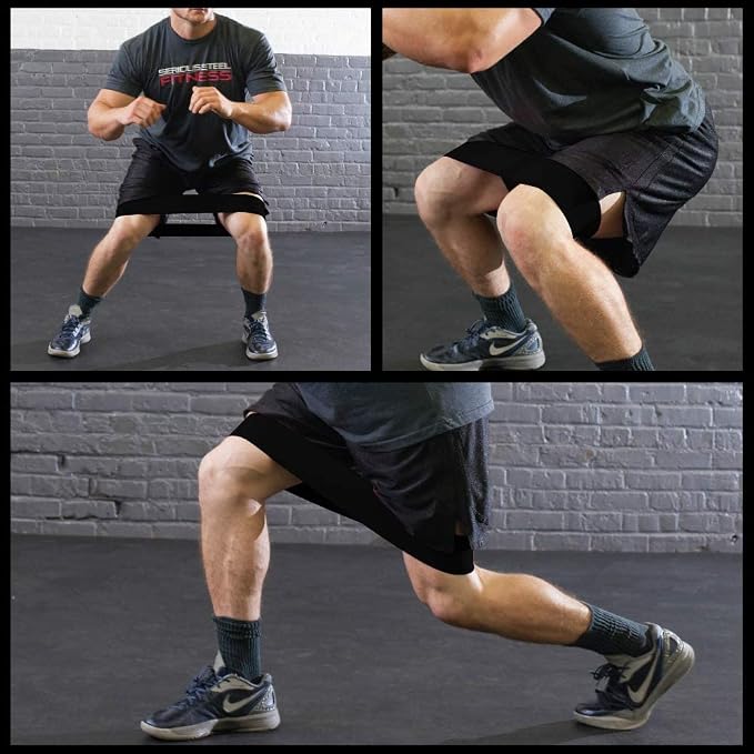 Hip and Glute Activation Band | Squat & Deadlift Warm-up Band for Hips and Glutes