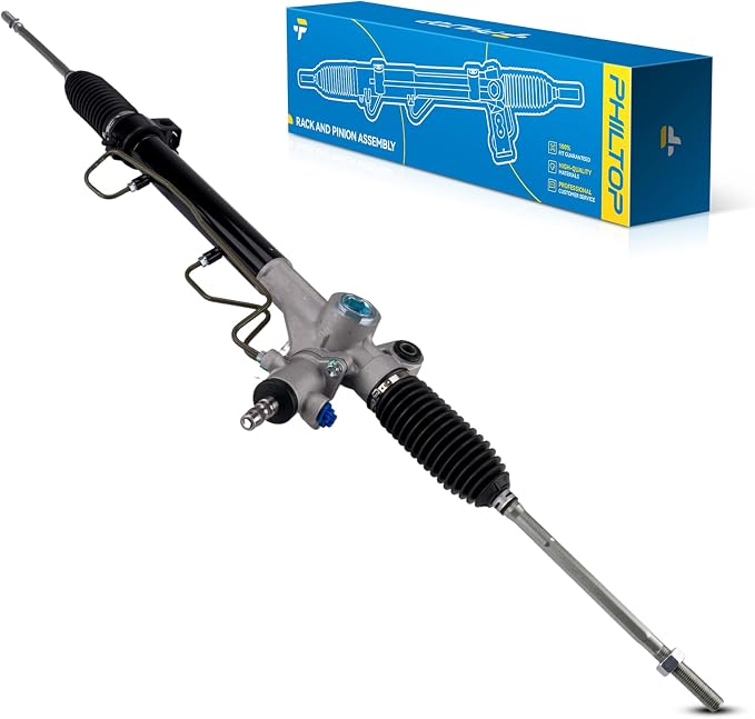 PHILTOP Power Steering Rack and Pinion Compatible with Toyota Sienna 1998 1999 2000 All Models, Hydraulic Rack and Pinion Replace 26-1615