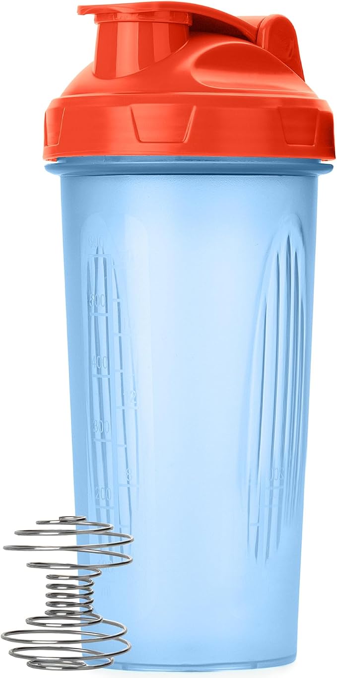 Mr. Pen- Shaker Bottles for Protein Mixes, 28 oz | Leak Proof Shaker Cups with Stainless Steel Wire Whisk Ball for Protein Shakes and Pre Workout