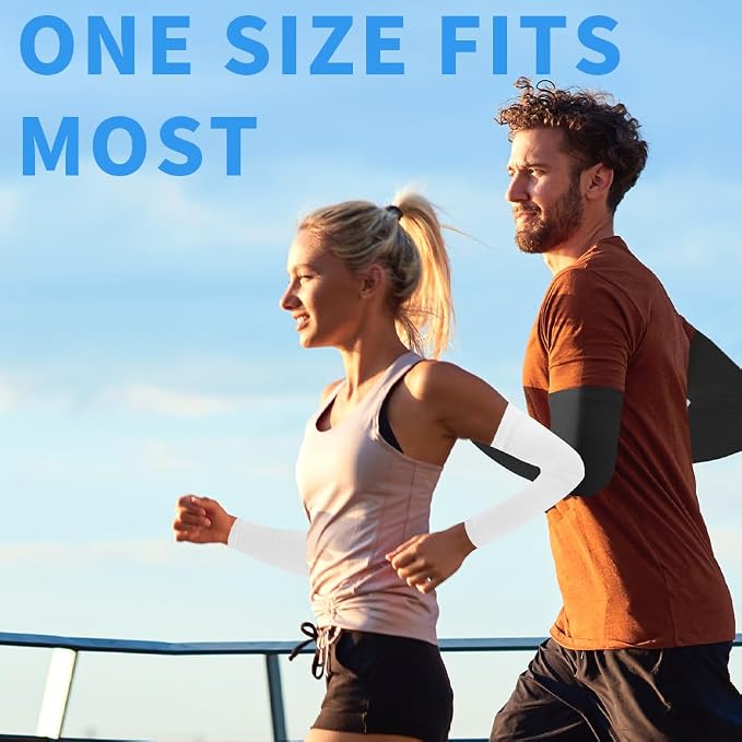 Arm Sleeves for Men Women Compression Sleeves to Cover Arms for Men Working Sun Sleeves for Men Women
