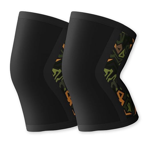 5mm Knee Brace For Women Men for Fitness, Weightlifting XL (1 Pair) | Knee Support ,Knee Compression Sleeve, Non-Slip Braces for Training & Fitness, Weightlifting, Neoprene