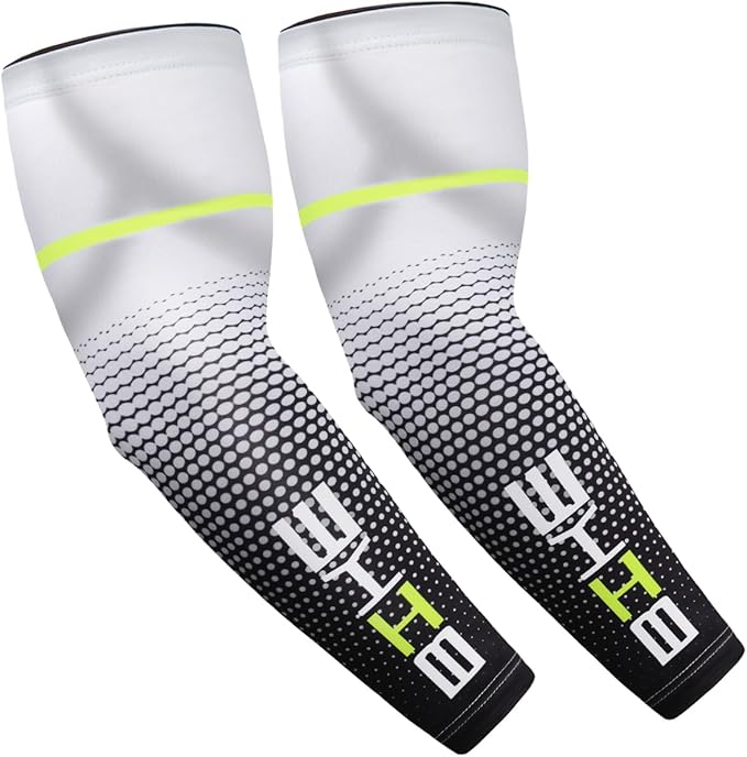 beister Arm Sleeves for Men & Women, UV Protection Cooling Cover and Cyling | Lightweight stretch; sweat-wicking comfort; cycling, volleyball, baseball, driving and gardening; washable tattoo coverage