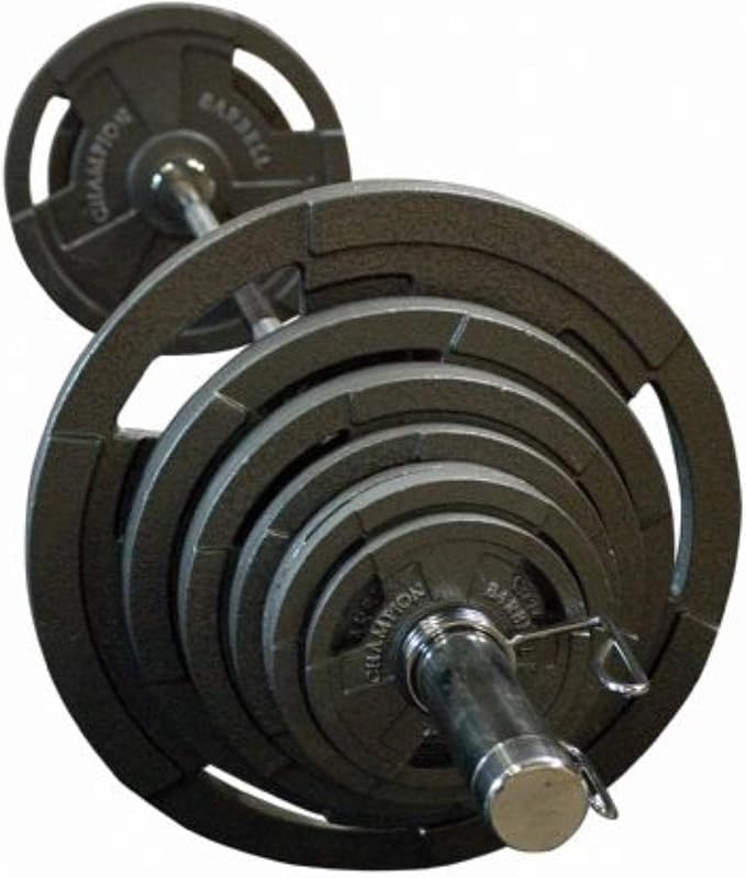 Champion Barbell Olympic Bar, 300 lb