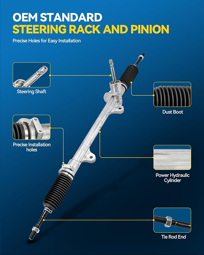 PHILTOP Electronic Power Steering Rack and Pinion for 2014-2019 Soul, 2015-2019 Soul EV Replace# 1G-2416
