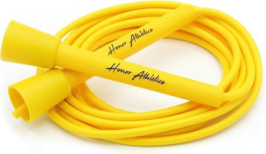 HONOR ATHLETICS Speed Rope, Skipping Rope - Best for Double Under, Boxing, MMA, Cardio Fitness Training Condition - Jump Rope