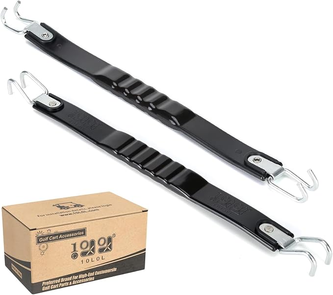 10L0L Golf Cart 2Pcs Battery Lifting Strap Universal Deep Cell Battery Carrier Strap Fit for Club Car, for EZGO and Other-Only for All Trojan Golf Cart Batteries