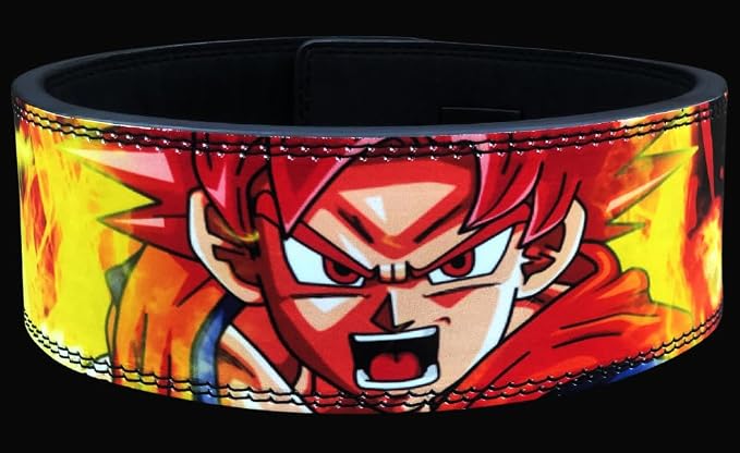 Weightlifting belt Powerlifting, Squat Deadlifts Weight Lifting Bodybuilding, BackSupport gym anime Lever belt for Men Women