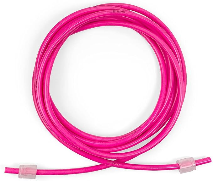 Elite Jumps, PVC Jump Rope Replacement Cord, 10' Rope with Snap-Lock Cord Ends - 4mm/5mm/6mm PVC Cord
