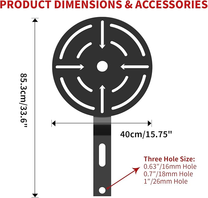 AHTAPFON Wall Ball Target for Rack Mounted with Extension,Medicine Ball Target for Power Rack Attachments,Home Gym Exercise Ball Squash Fitness for Enhance Explosive Power