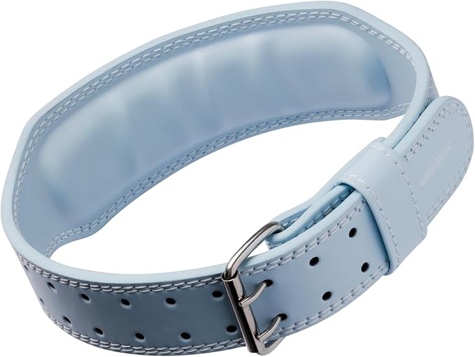 Weight Lifting Belt - Double Prong 4” to 2.5” Tapered Premium Lifting Belt for Men and Women - Ultimate Back Support For Weightlifting and Powerlifting | Premium Fitness Gear