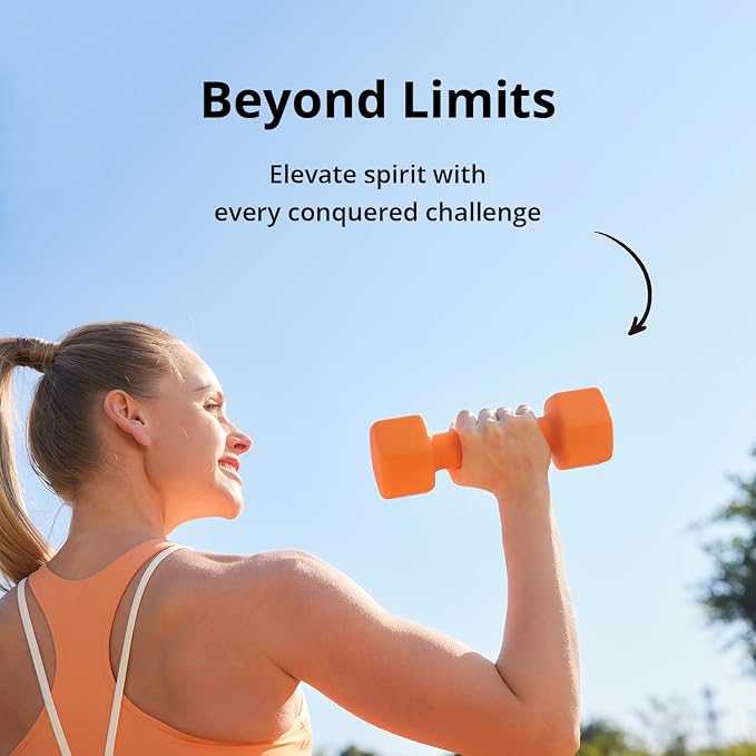 Portzon 8 Colors Options Compatible with Set of 2 Rubber Dumbbell Weight, 5-50 LB, Anti-Slip, Anti-roll, Hex Shape