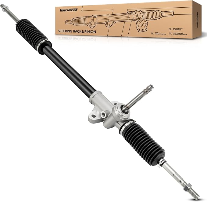 Torchbeam Power Steering Rack & Pinion Assembly Fit for 2012 2013 2014 2015 2016 2017 Accent/Rio, Hydraulic System Steering, Replaces OEM 1G-2405