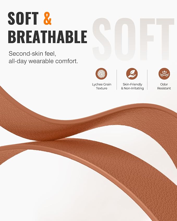 Magnetic Silicone Sport Band for Apple Watch 42mm 46mm 49mm 38mm 40mm 41mm 44mm 45mm Men Women, Patented Auto Lock Breathable Soft Loop for iWatch Ultra SE Series 11 10 9 8 7 6 5 4 3 2 1 All Day Comfort