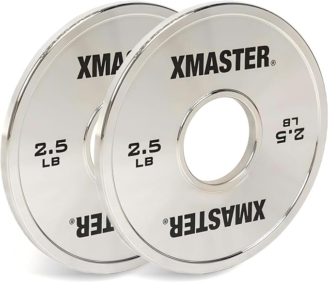 XMASTER FITNESS Chrome Steel Change Plates