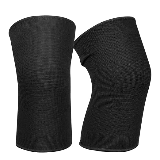 Knee Compression Sleeve For Women Men, Knee Braces for Knee Pain, Running Knee Brace, Knee Support For Knee Joint Pain (Black)