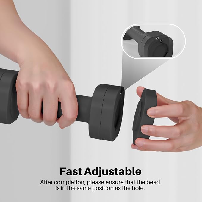 Zempox Hand Weights for Women at Home 2-5 lb Light Adjustable Dumbbells Set | Adjustable 2-5 lb(A Pair 4lb 6lb 8lb 10lb), 4-in-1 Design, TPU Soft Grip, Quick Weight Change, Compact for Home, Gym, Office