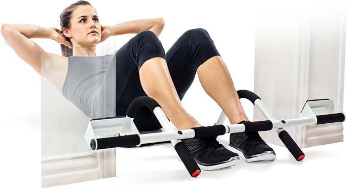 Perfect Fitness Multi-Gym Doorway Pull Up Bar and Portable Gym System