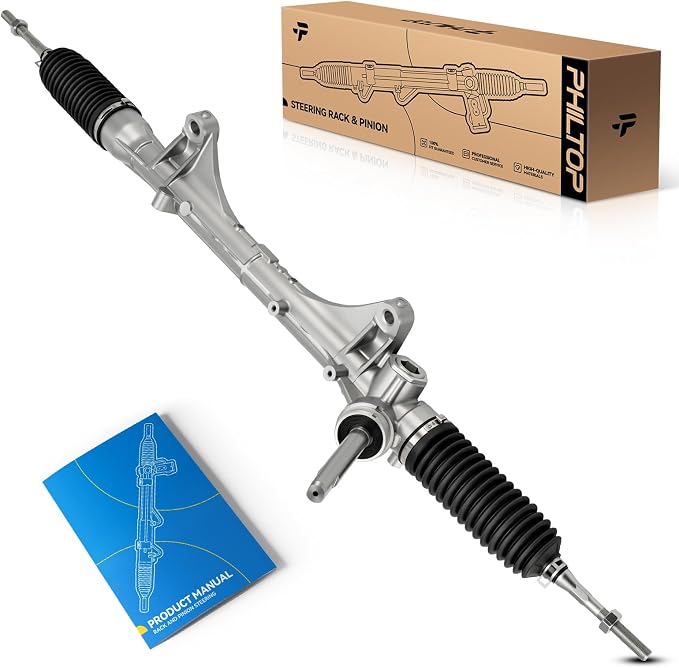 PHILTOP Power Steering Rack and Pinion Assembly for 2007-2010 Versa 1.8L | Replace No.1G2671, 48001EM30A