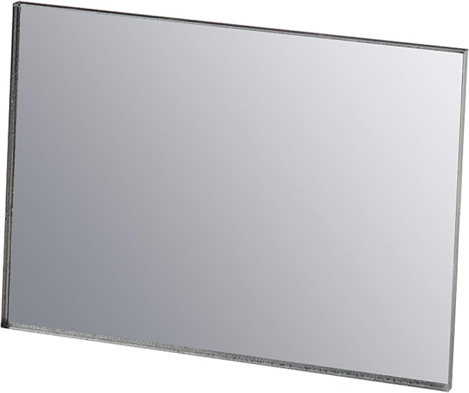 Marketing Holders Small Mirror Sheet 3.5" x 2.5" with Square Corners Reflective Frameless Tile Lightweight Makeup Bag Travel Purse Mirror for On the Go Traveling and Hair and Makeup Application